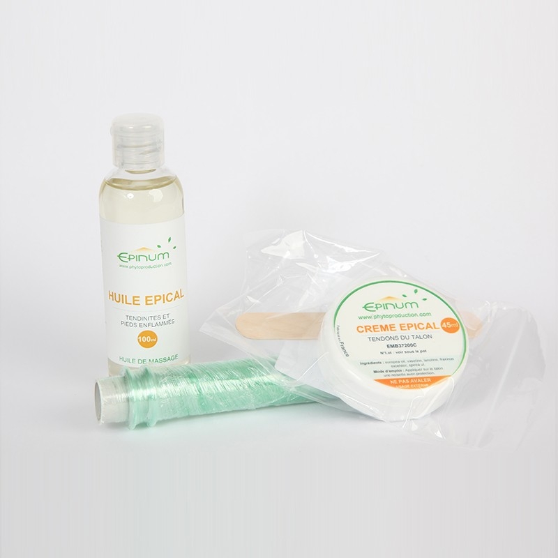 KIT DE TRAITEMENT NATUREL DE L'ÉPINE CALCANÉENNE : SYSTEME EPICAL KIT DE TRAITEMENT NATUREL DE L'ÉPINE CALCANÉENNE : SYSTEME EPICAL