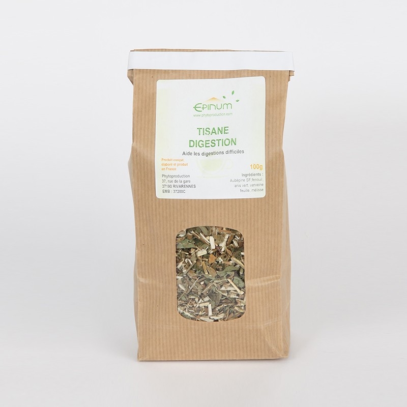 Tisane Digestion : Infusion digestive Bio à base de plantes