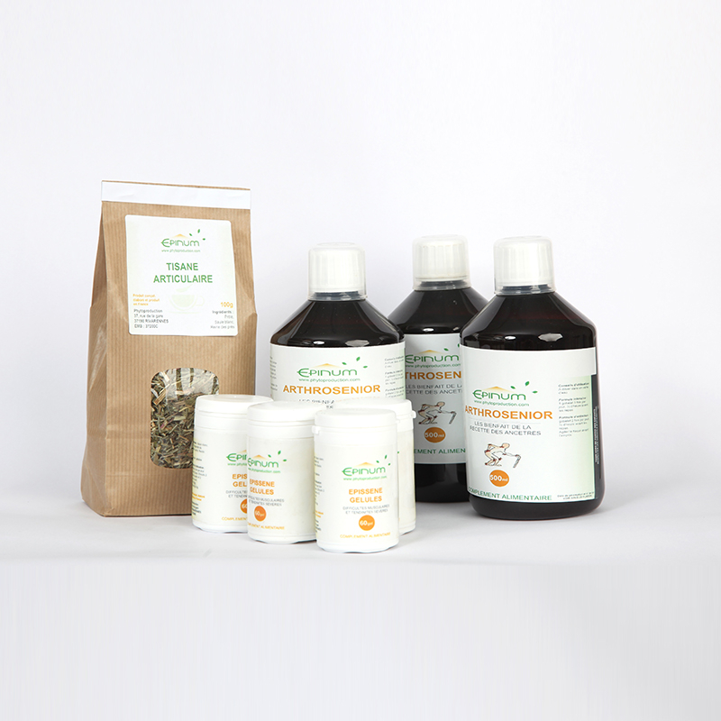 Soulager l'arthrose : Pack de produits naturels Soulager l'arthrose : Pack de produits naturels