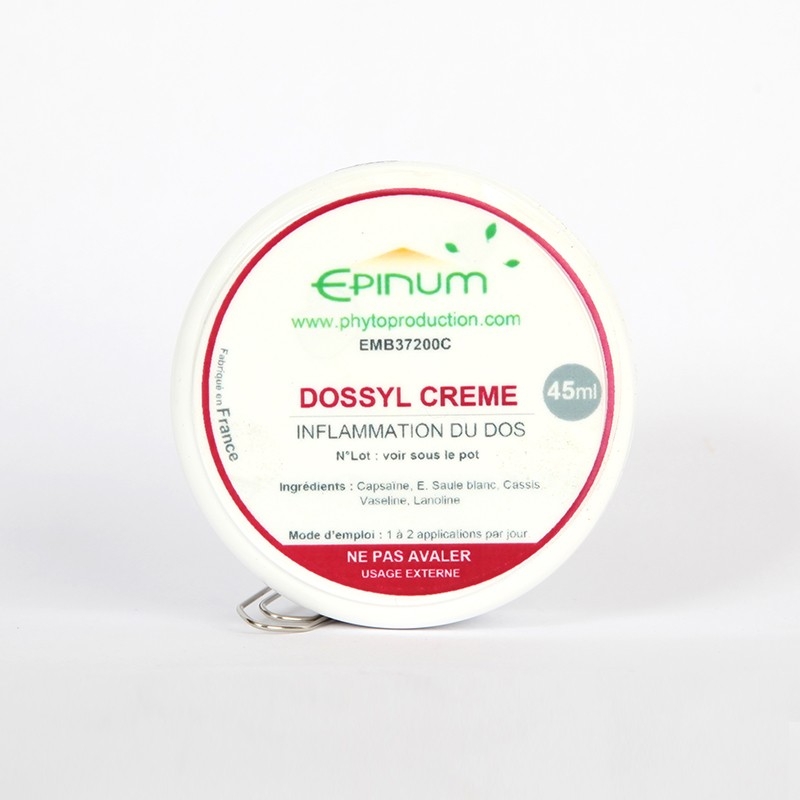 Traiter la lombalgie Crème Dossyl Traiter la lombalgie Crème Dossyl